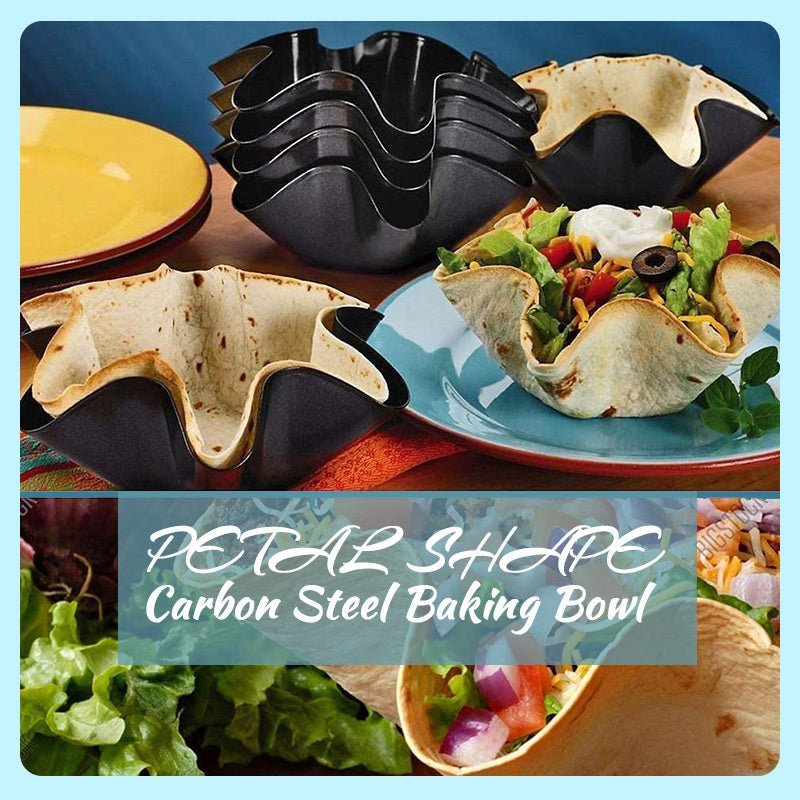 (image for) Petal Shape Carbon Steel Baking Bowl