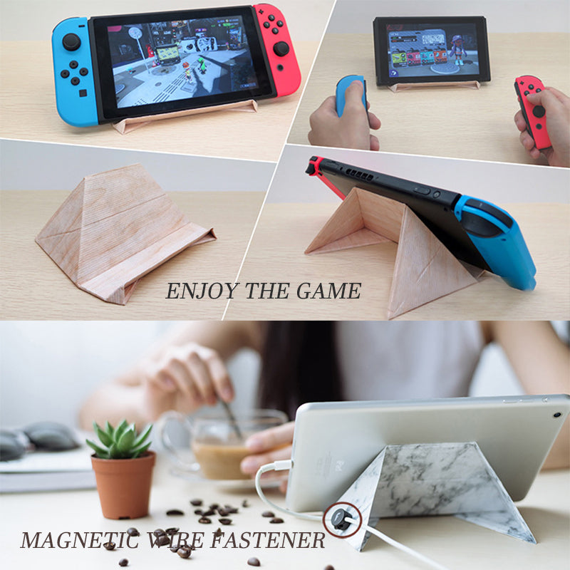 (image for) 💥50% Off Latest Styles For 2023 Today Only💥Mobile Phone Origami Stand Laptop Folding Stand Tablet Desktop Cooling Bracket