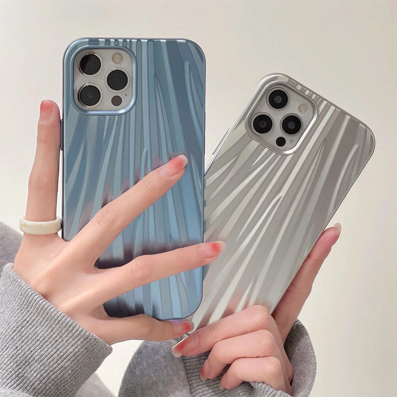 (image for) For iPhone13 Satin Texture Phone Case