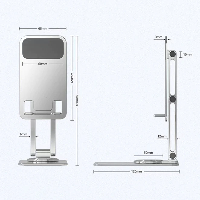 (image for) Metal Alloy Multifunctional Foldable Support