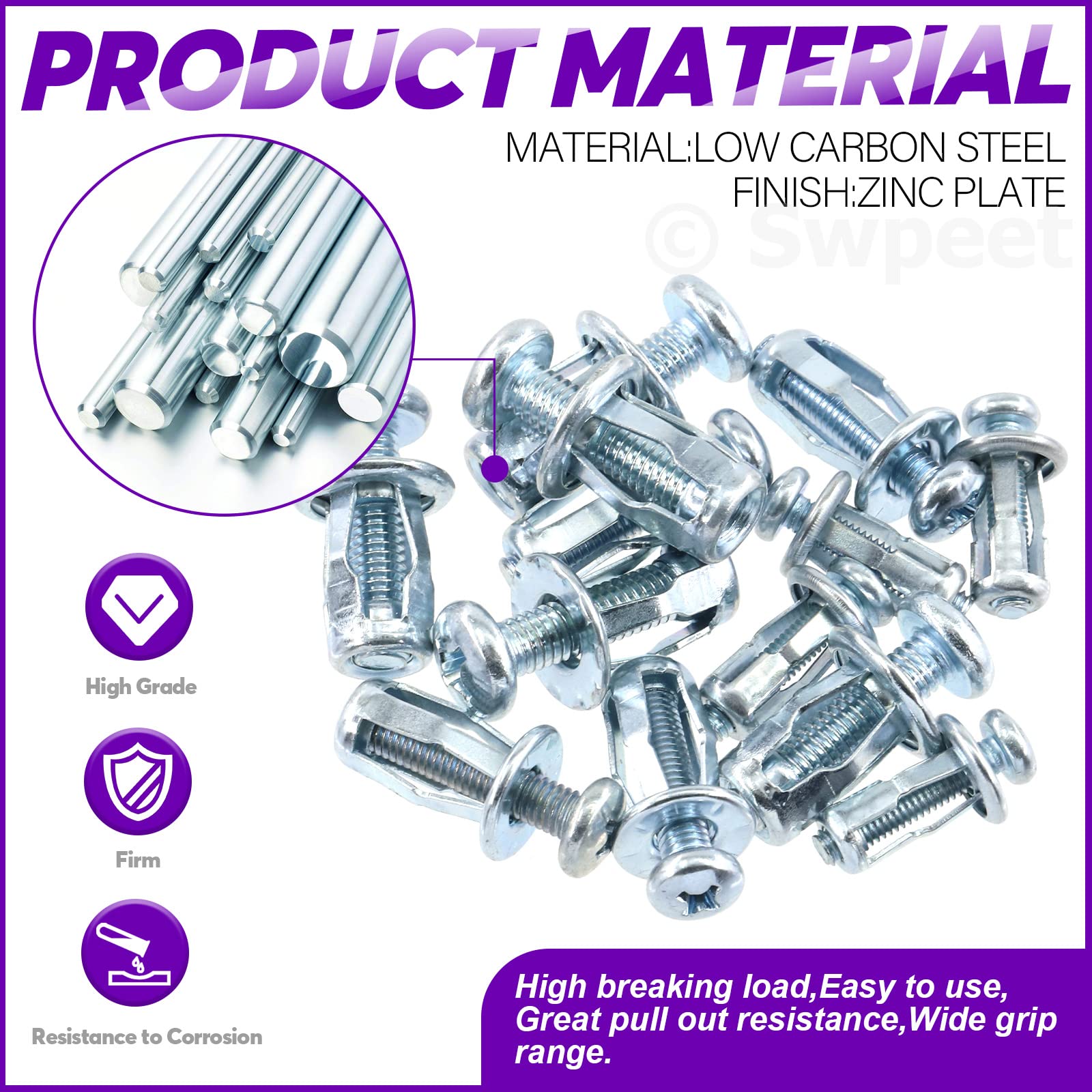 (image for) Expansion Screw Petal Nut