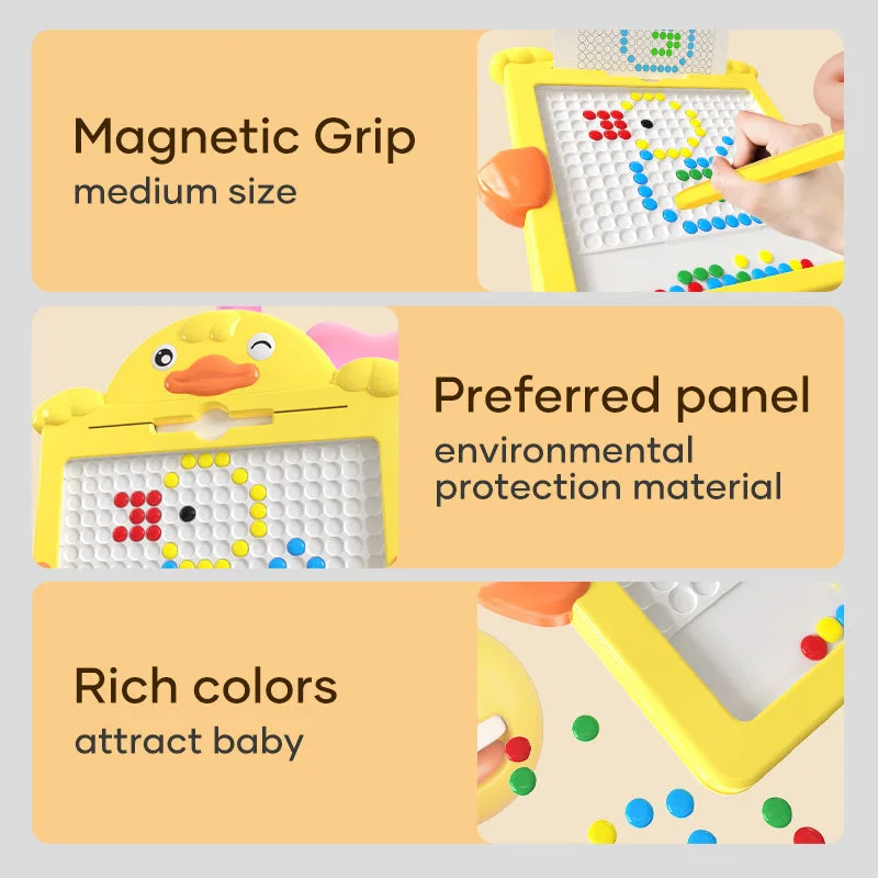 (image for) 🔥HOT SALE🔥Magnetic Drawing Board Puzzle For Preschool Children