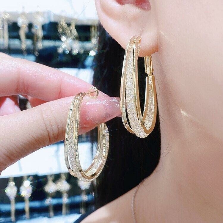 (image for) 🔥HOT SALE - 49% OFF🔥To My Best Friend-Fashion Oval Earrings