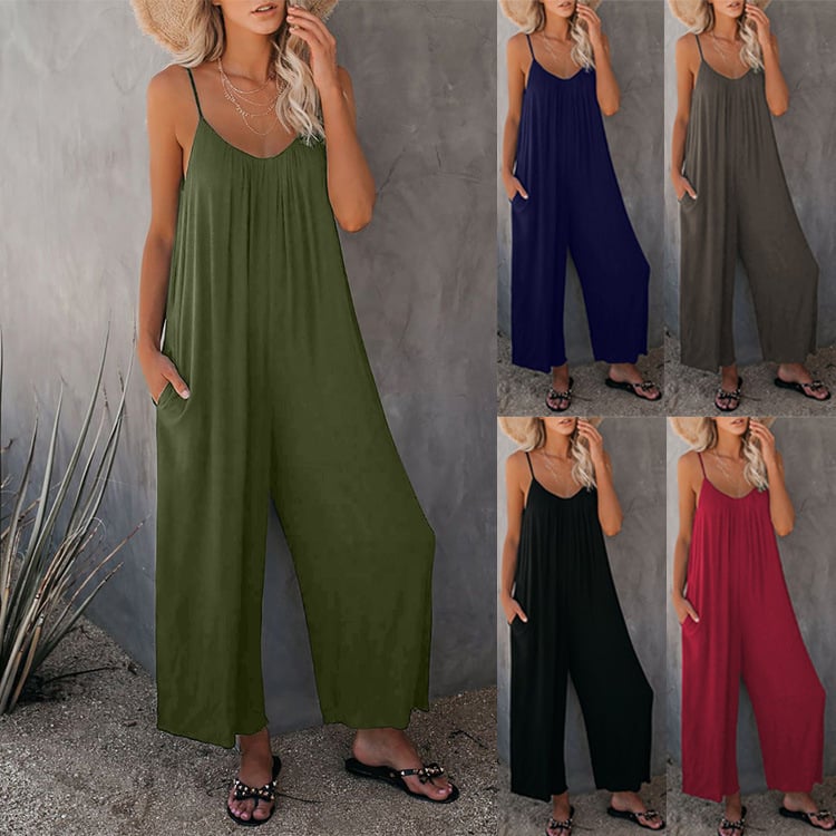 (image for) 🔥Hot Sale 49% off 🔥Ultimate Flowy Jumpsuit with Pockets