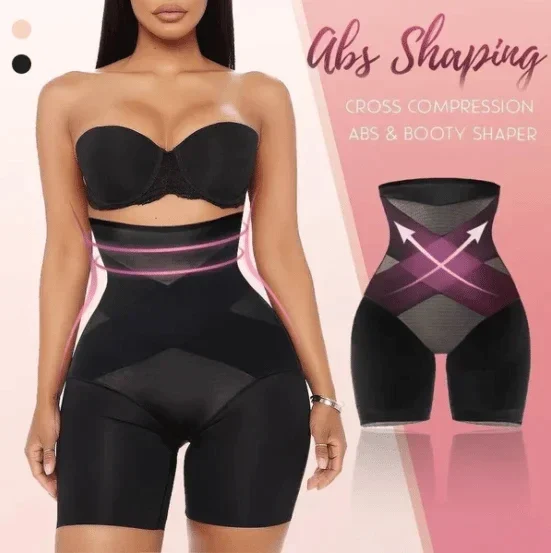 (image for) 🔥2023 HOT SALE🔥-New Cross Compression High Waisted Shaper