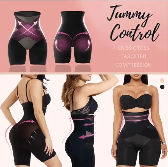(image for) 🔥2023 HOT SALE🔥-New Cross Compression High Waisted Shaper