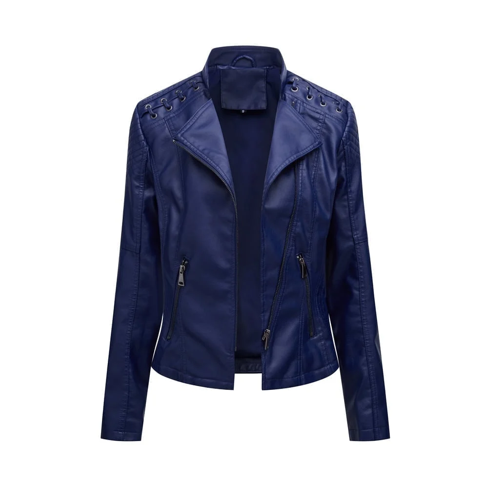 (image for) (🔥 Promotion 47% OFF) - Washed Leather Jacket